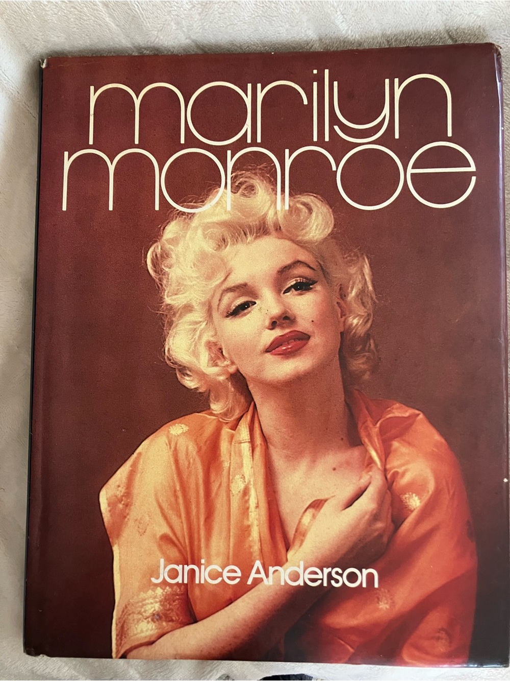 Marilyn Monroe Photo Book - by Janice Anderson
